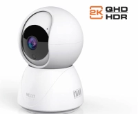 Cámara nexxt  modelo nhc-ip11 resolución de 2k (3mp)  detección del cuerpo zoom y rotación horizontal y vertical desde la app
