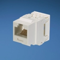 Jack cat.6 panduit nk688mwh - rj-45, color blanco