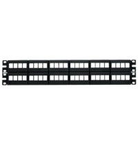 Panel de parcheo panduit nkfp48y - negro