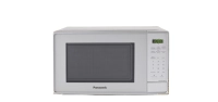 Horno de microondas panasonic 0.7 p3, 1000w, color blanco, 7 menus preestablecidos, descongelamiento de 3 kg