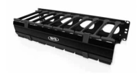 Organizador horizontal fingerpro de 2ur, frontal y posterior