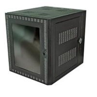 Gabinete de pared north system - negro, independiente, 12u, 32 kg