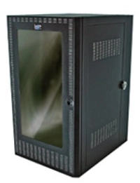 Gabinete north system montaje en pared 20 u.r. c/e incluye equipo negro texturizado. **no incluye flete**