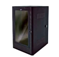 Gabinete north system north015-bkt montaje en pared c/e 26 u.r. color negro texturizado **no incluye flete**