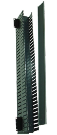 Organizador vertical north system - negro, acero, 2, 6 kg, 91, 5 cm