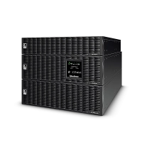 No break cyberpower (ol8krtf) 8000va /8000w,online,200-240vac / 120-240 vac. pantalla lcd. onda senoidal pura, convertible torre/rack 8u, 6 x nema 5-20r, 3 x nema l6-30r,1 xhardwire. garantia 3 años.