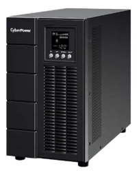 No break cyberpower ols2000 2000va / 1800w, online, lcd ,torre, voltaje de entrada y salida 120v ,4 nemas x 5-20r, 2 años de garanta en equipo,1 año en batera.