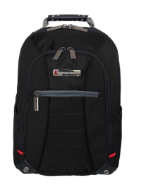 Mochila swissmobility olten 17 3 cierres principales y bolsillo frontal porta botellas color negro
