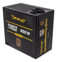 Fuente de poder ocelot gaming - tipo atx 650w modular certificacion 80+ bronce