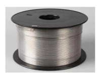 Saxxon aluwire - bobina de alambre de aluminio calibre 16 agw  de 1.29 mm ideal para líneas de cerco eléctrico de yonusa  resistente a la corrosión, ideal para ambientes extremos  hasta 500 mts lineales