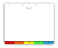 Separador acco 442 multidex 5 div c/24