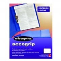 Carpeta acco grip t3 sh-966 carta verde claro c/4