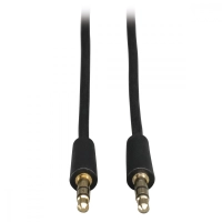 Tripp lite series cable de audio mini estéreo de 3.5 mm para micrófonos, bocinas y audífonos (mm), 15 m [50 pies]