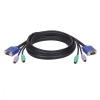 Cables 3 en 3 tripp-lite p753-006 - 1, 8 m, hd15 f, 2x minidin-6, hd15 m, 2x minidin-6