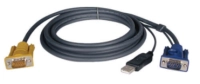 Cable tripp lite usb 1.8m kvm b020 b022 b024