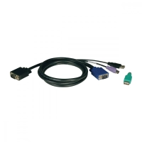 Tripp lite series juego de cables combinados usbps2 para kvms netcontroller serie b040 y b042, 3.05 m (10 pies)