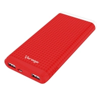 Power bank vorago pb-400 10000 mah rojo 2 entradas usb Power bank vorago pb-400 10000 mah rojo 2 entradas usb