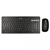 Kit de teclado y mouse regargable inalambrico zebrary perfect choice