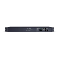 Pdu cyberpower ats pdu44001, montaje en rack 1u enchufe de entrada 2x nema 5-15p, tipo de salida 10-nema 5-15r, 120v, 3 años de garantia.