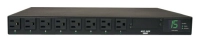 Pdu monofásico tripp-lite - metered, 1u, horizontal, metal, 100-127
