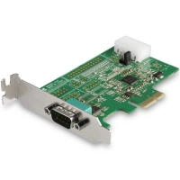 Tarjeta pci express adaptadora de 1 puerto serial rs232 - tarjeta controladora serial pcie rs232 - pcie a db9 uart16950 - startech.com mod. pex1s953lp
