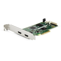 Tarjeta capturadora de video hdmi pcie - tarjeta pci express hdmi 2.0 4k 60hz con hdr - tarjeta de captura pcie x4 para computadora - grabador de video/live streaming/adaptador startech