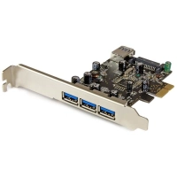 Startech.com tarjeta pci express con 4 puertos usb 3.0 (5gbps) - 4 total usb port(s) - 4 usb 3.0 port(s) - pc, linux