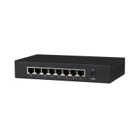 Dahua pfs3008-8gt switch gigabit de 8 puertos no administrable - capa 2, 10/100/1000 base-t, carcasa metalica, switching 16g
