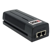 Inyector poe 10/100 de un canal. 30w - distancia máxima de hasta 100 mts output, (poei-0130)