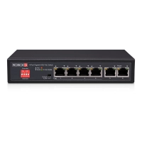 Switch gigabit ethernet provision isr poes-0472gc+2g