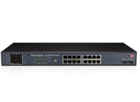 Switch poe / provision isr / poes-16250gcl+2sfp /16 puertos 10/100/1000 mbps / 2 sfp uplink ports / all ports act as both downlink/uplink / 250 vatios (promedio: 15,6 w max .: 30 w por canal)