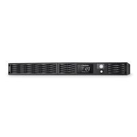 No break cyberpower (pr1000lcdrt1u) 1000va / 800w, rack/torre, 1u, 7 nemas 5-15r, senoidal pura, garantía 3 años incluye batería