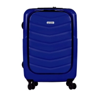 Skypeak maleta pearl rigida  24 pulg.  azul abs ctsa