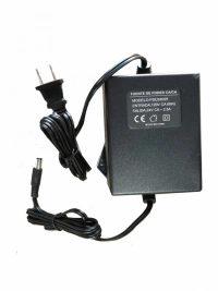 Saxxon psu24025 - fuente de poder de 24 vca a 2.5 amperes cable de 2.5 metros entrada 110 vca protección contra sobre cargas