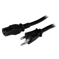 Startech.com cable de 1.2m (4 pies) de alimentación de servicio pesado, cable de corriente nema 5-15p a c15, 15a 125v, 14awg, negro, ul - para unidad de distribución eléctrica, servidor, computador, dispositivo de red - nema 5-15p  iec 60320 c15 - 125 v ac  15a - negro - 1 solamente
