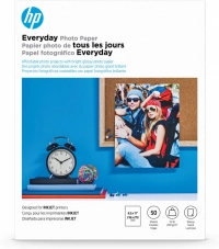 Papel hp everyday semi gloss photo paper a 50hjs