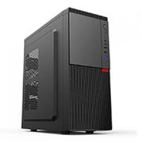 Gabinete media torre quaroni atx, micro atx, mini itx/2usb 2.0 1usb 3.0/usb 3.0/fuente 500 w/negro
