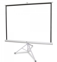 Pantalla proyección tripie 84″ diban  qian qpd-69601 - 84 pulgadas, color blanco