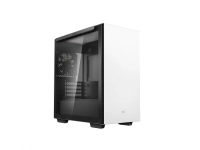 Gabinete gamer deepcool macube 110 con ventana - midi-tower, micro-atx/mini-itx, (sin fuente de poder), color blanco. (r-macube110-whngm1n-g-1)