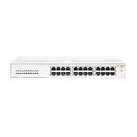Switch hpe aruba r8r49a instant on 1430 con 24 puertos rj45 10/100/1000 mbps no administrable
