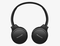 Audifonos bluetooth tipo diadema (on-ear) panasonic rb-hf420bpuk, color negro, funcion manos libres/microfono, 50 horas de reproduccion continua, ultralivianos