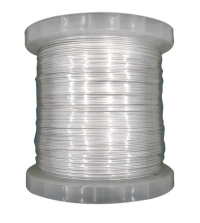 Yonusa baal500 - bobina de alambre de aluminio de 500 mts. para líneas de cercos eléctricos yonusa  calibre 16  resistente a la corrosión