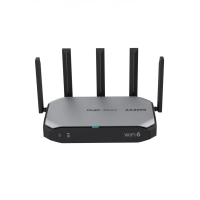 Ruijie RG-EG105GW-X, Ruteador inalambrico networks 5 ant., wi-fi 6 (802.11ax), 5 rj-45, 2976 mbits, negro, gris