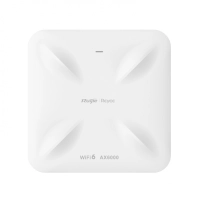 Access point ruijie networks rg-rap6260(h)-d 5950 mbits, 2.4 ghz, 5 ghz, poe, blanco