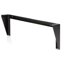 Startech.com soporte de acero para rack de montaje vertical en pared para servidores 1u 19 pulgadas - 56.70kg capacidad de carga - 1