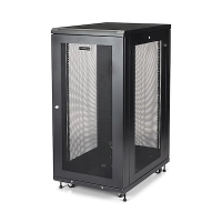 Gabinete rack para servidores 24u 19 4 postes - rack de servidores con cerradura y seguro - rack con ruedas y rieles de montaje ajustables para equipo de red startech Gabinete rack para servidores 24u 19 4 postes - rack de servidores con cerradura y seguro - rack con ruedas y rieles de montaje ajustables para equipo de red startech