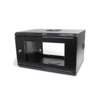 Startech.com gabinete rack para servidores de montaje en pared con puerta de acrílico 6u 19 pulgadas - acero - 50.12kg capacidad máxima de peso