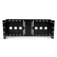 Startech.com bracket vesa de montaje para monitor lcd en gabinete rack de 19 pulgadas - bracket vesa de montaje para monitor lcd en gabinete rack de 19 pulgadas