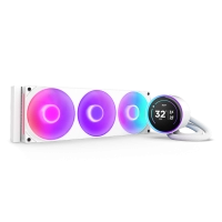 Disipador de enfriamiento liquido kraken elite 360 rgb v2/negro/ 1,200-2,800 ± 300rpm /gaming.