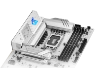 Tarjeta madre asus rog strix b860-a gaming wifi, 4 ddr5-sdram, lga 1851, blanca